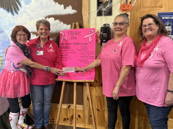 Atlanta Eagles Support Breast Health